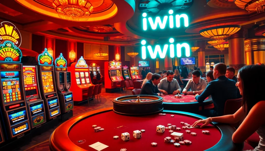 Experience the thrill of win at the casino, where iwin is just a bet away with vibrant tables and slot machines.